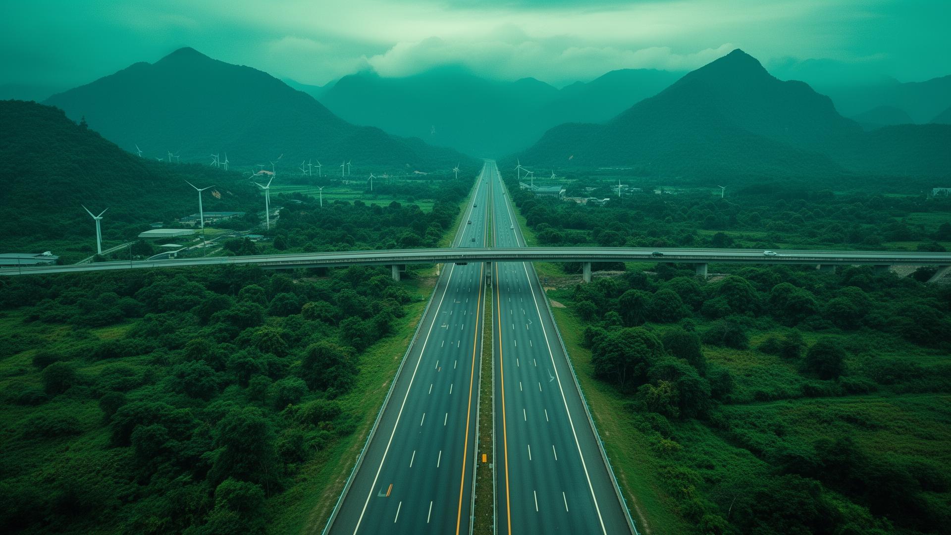 Green highway